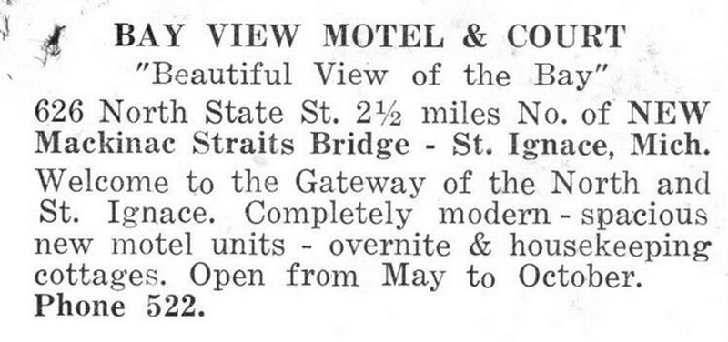 Bayview Motel (Wishing Well Motel) - Vintage Postcard (newer photo)